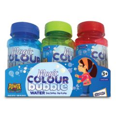 Skoodle Bubble Water Pack Of 3 Bottles 125mleach