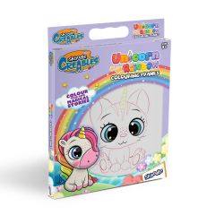 Skoodle Unicorn Rainbow Colouring Frames