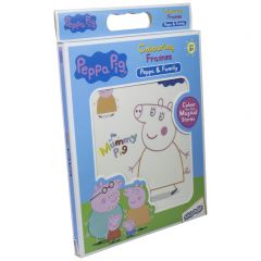 Peppa and Family Colouring Frames