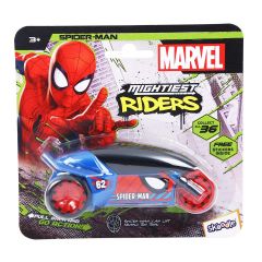 Skoodle Marvel Pull-Back Rider Bike - Spider-Man (SM)