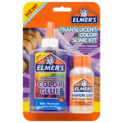 Elmer's Translucent Violet Slime Kit