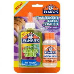 Elmer's Translucent Green Slime Kit