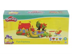 Play-Doh Fun Factory Toolset Arts and Crafts Toy for Kids 3 Years and Up with 3 Non-Toxic Colors