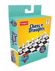 Funskool Travel Chess & Draught - A Classic Strategic Game!