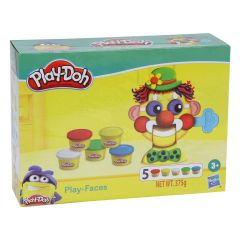 Play-Doh Play Faces Activity Toy for Kids 3 Years and Up with 5 Non-Toxic Colors 