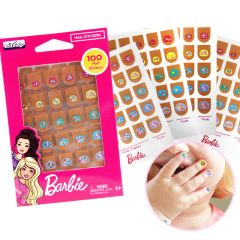 Barbie Nail Stickers 100 sticker pack