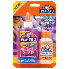 2102043	Elmer's Translucent Pink Slime Kit