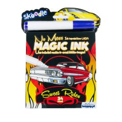 Skoodle Magic Ink Colouring book, 24 Pages, Includes Magic Ink Marker