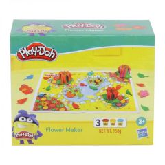 Play-Doh Flower Maker Toy for Kids 3 Years and Up with 3 Non-Toxic Colors