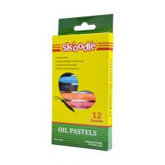 Skoodle Oil Pastels - Jumbo, 12 Shades