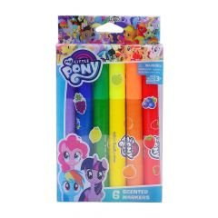 My LITTLE PONY 6 PIECE SCENTED MARKERS
