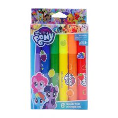 My LITTLE PONY 6 PIECE SCENTED MARKERS