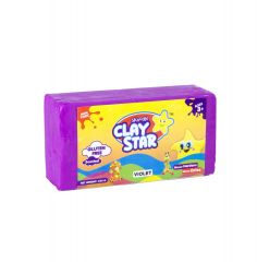 Skoodle Clay Star Violet Colour Clay Bar For Kids 454 gms