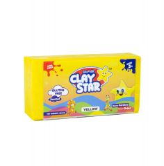 Skoodle Clay Star Yellow Colour Clay Bar For Kids 454 gms 